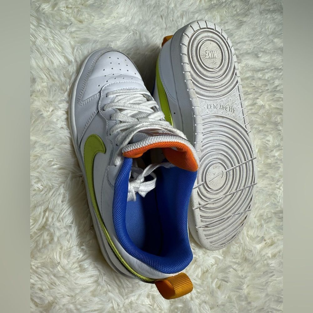 Nike Vibrant Blue and Orange Athletic Shoes